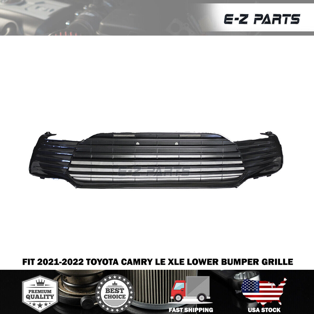 For 2021-2022 Toyota Camry LE XLE Lower Bumper Grille