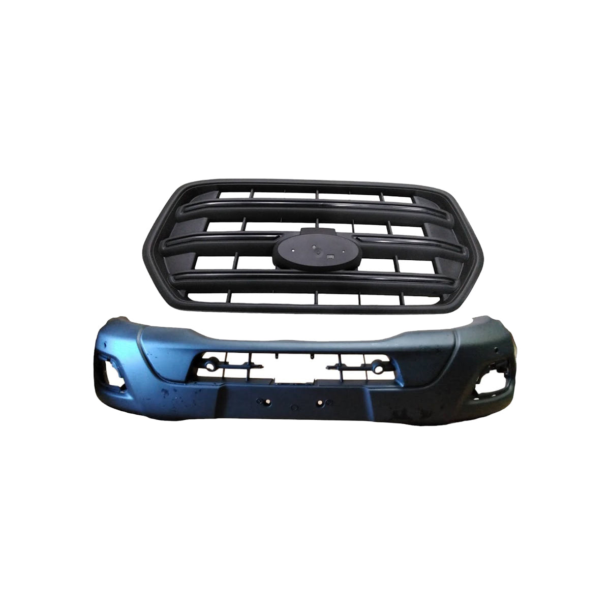 For 2020-2023 Ford Transit Front Bumper Lower with Park Sensors and Upper