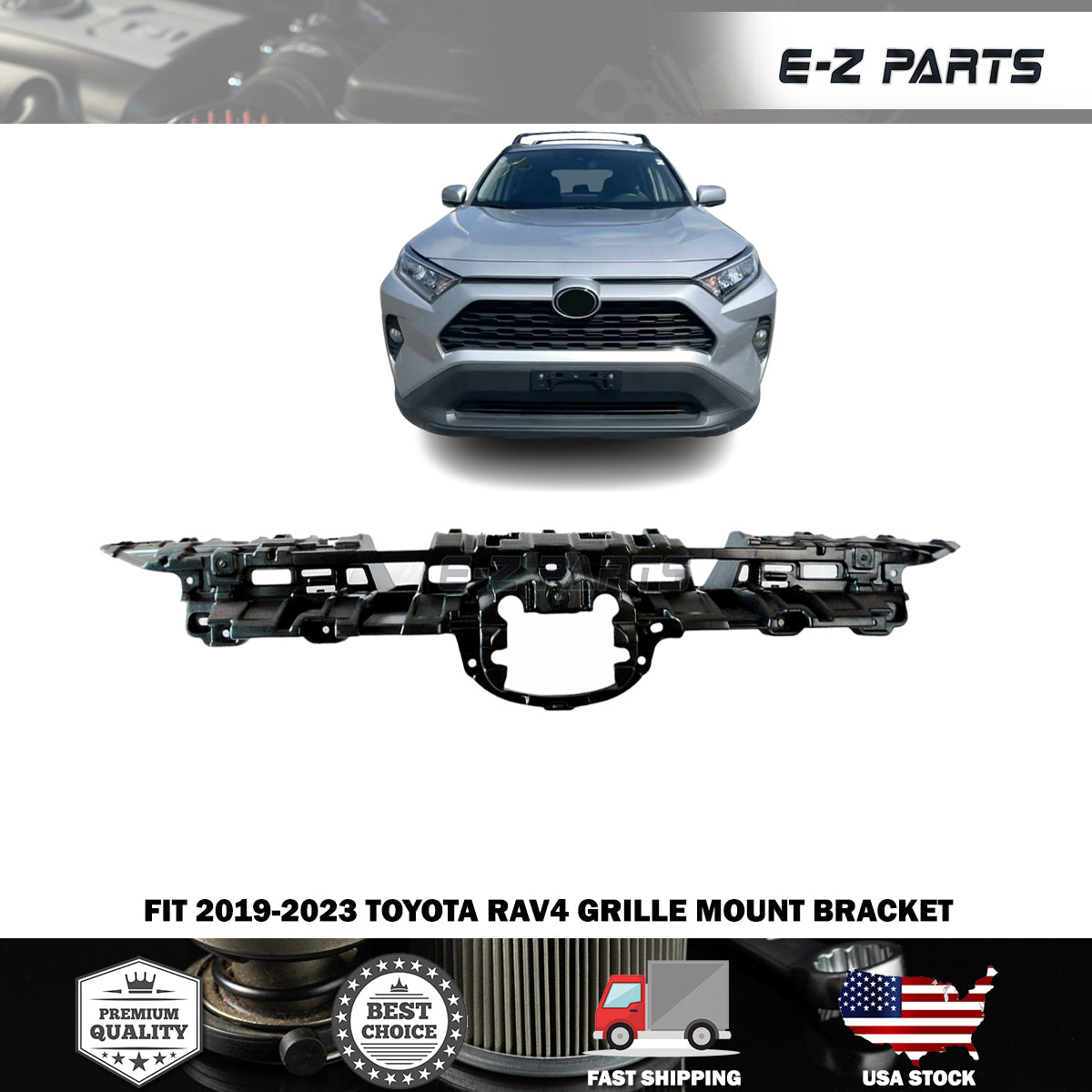Fit 2019-2022 Toyota RAV4 Front Bumper Kit