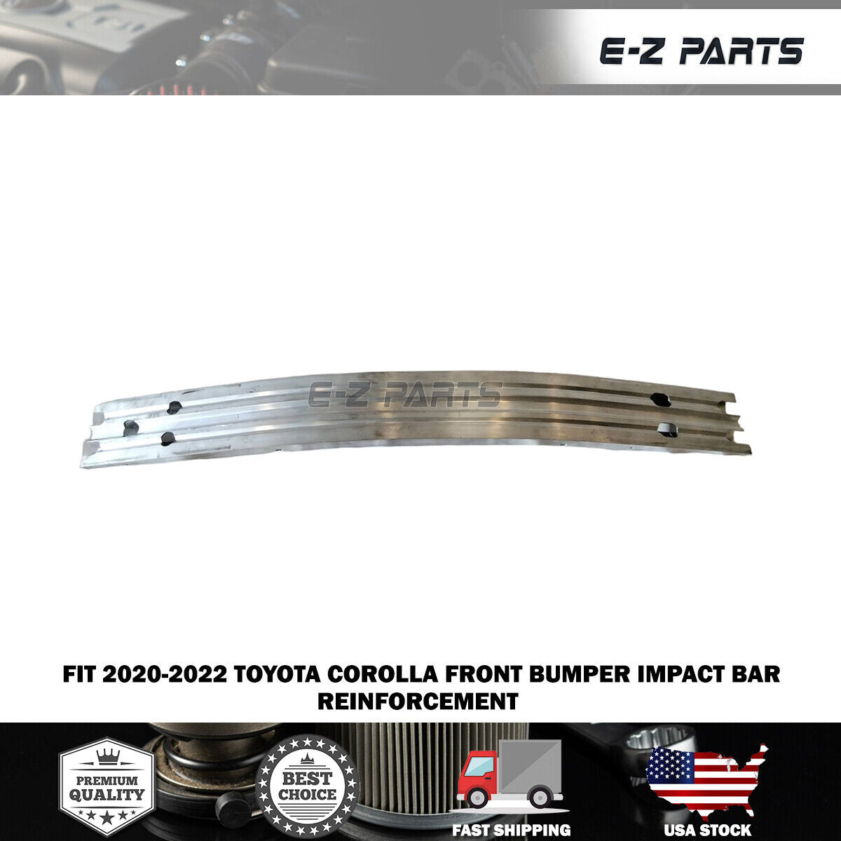 For 2020-2022 Toyota Corolla Front Bumper Impact Bar Reinforcement 5213102270
