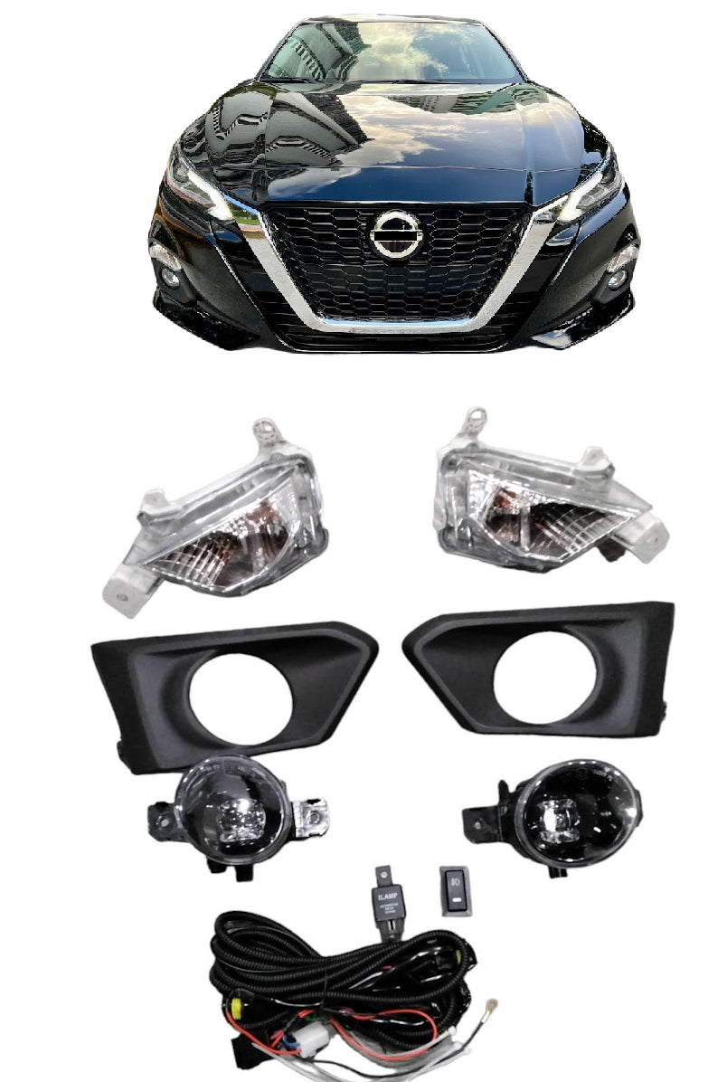 For 2019-2022 Nissan Altima Fog Lights & Turn Signal Lights Set