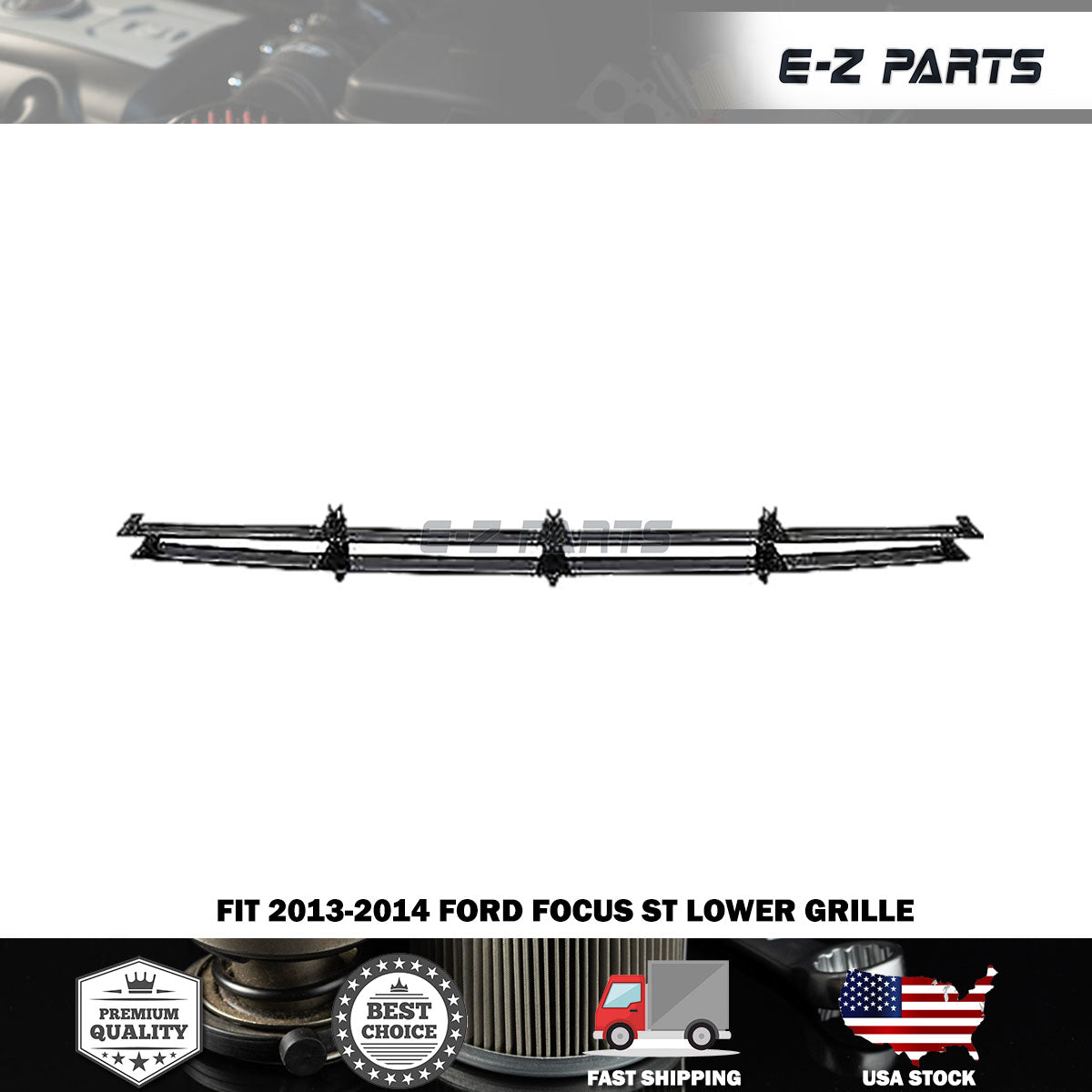 For 2013-2014 Ford Focus ST Lower Grille