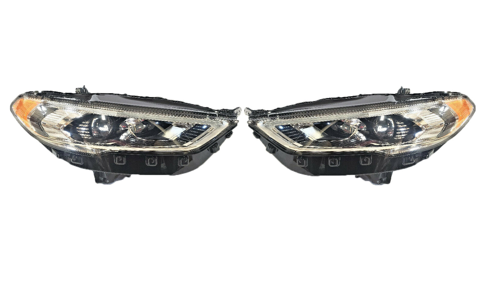 For 2017-2020 Ford Fusion Adaptive LED Head Lamp Light RH & LH Pair New