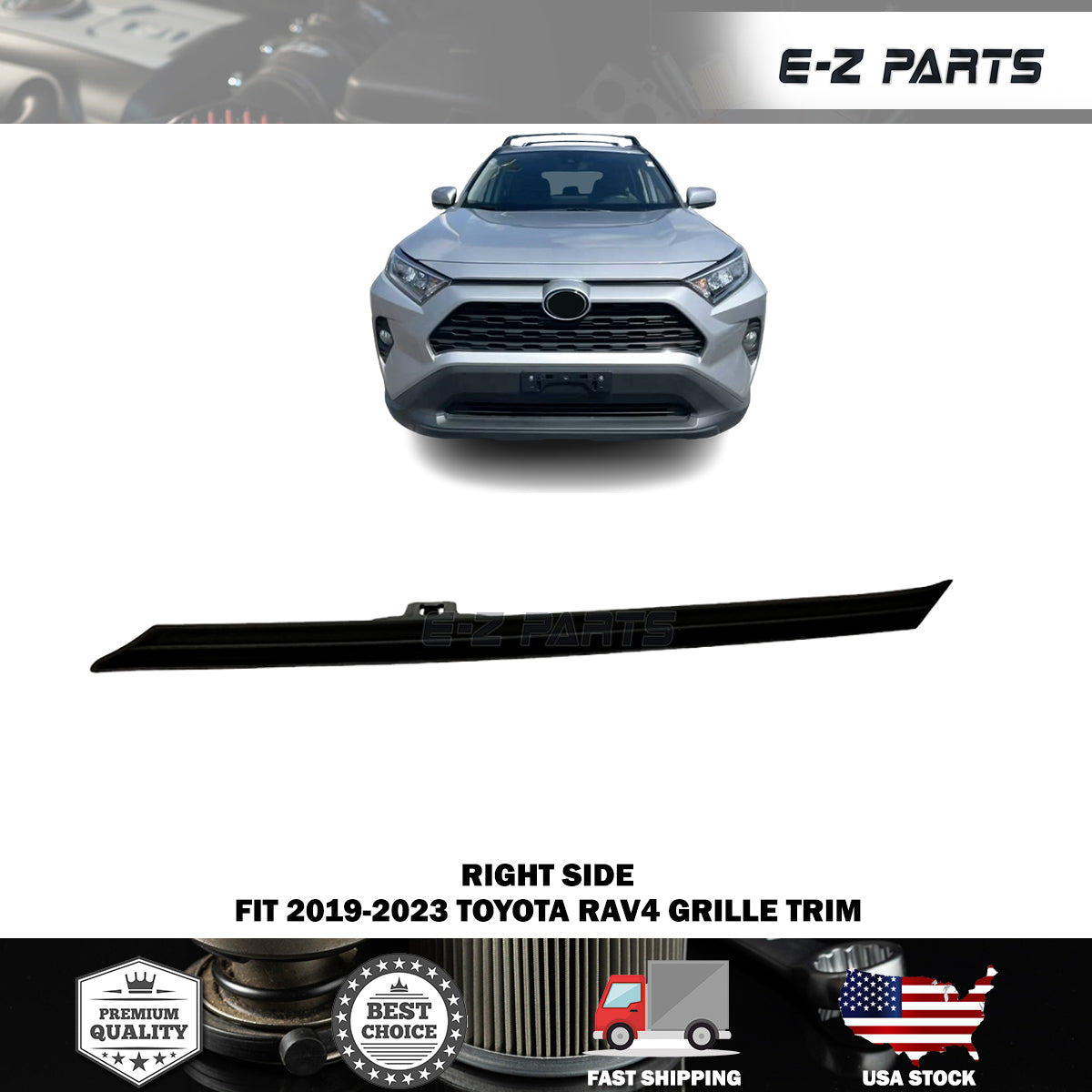 Fit 2019-2022 Toyota RAV4 Front Bumper Kit