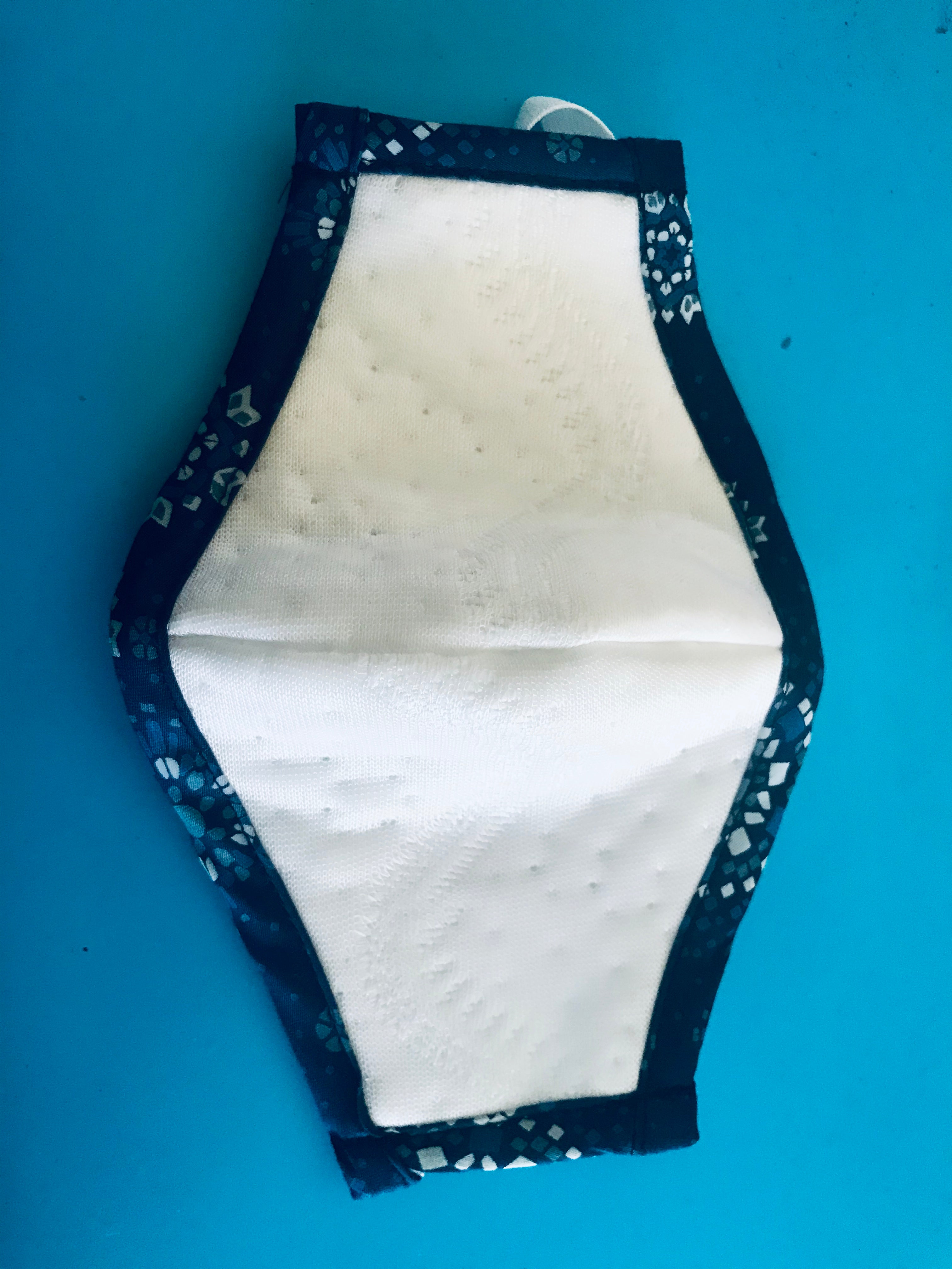 Reusable Washable Face Cover- WHITE (USA STOCK)