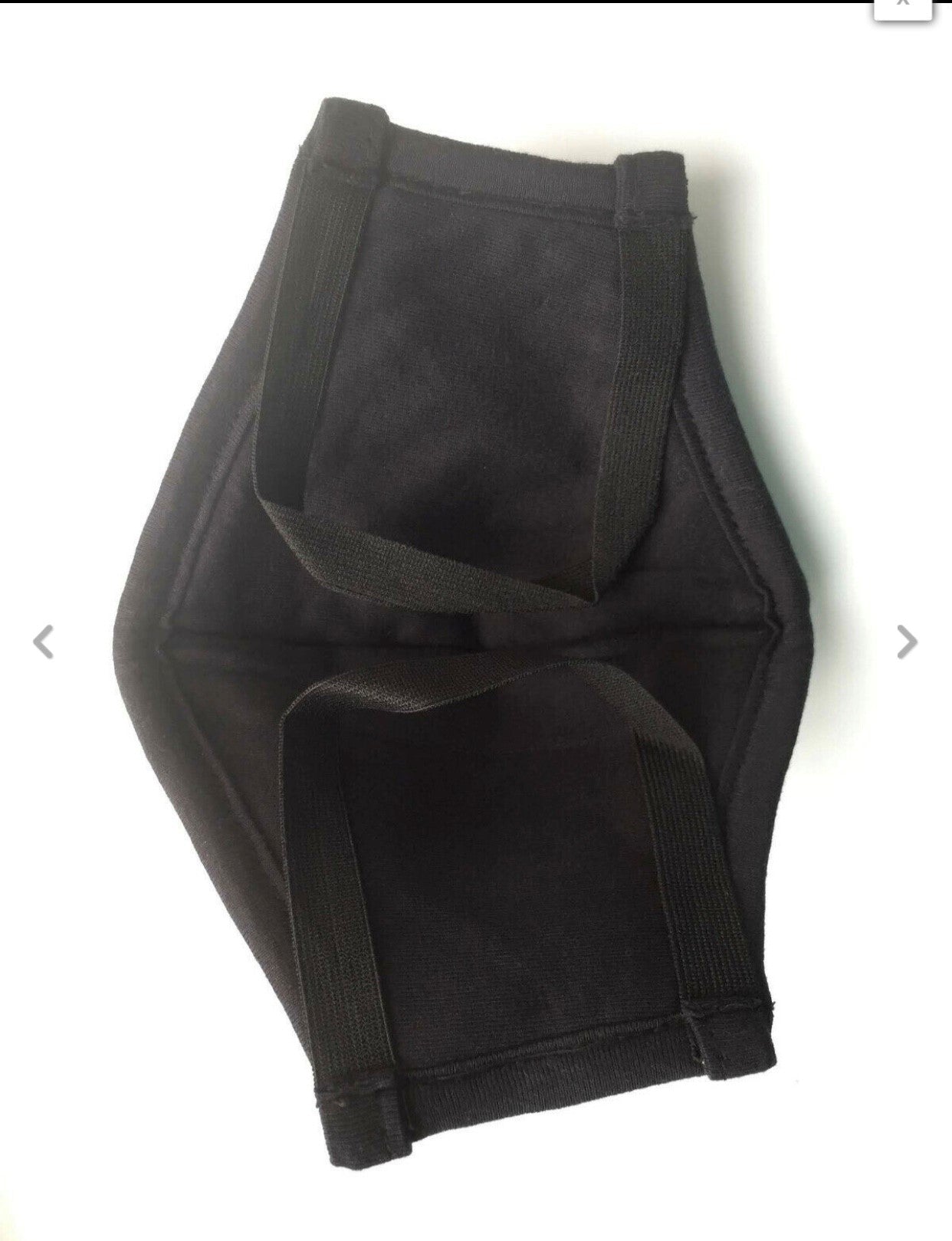 Reusable Washable Face Cover SOFT BLACK- USA STOCK