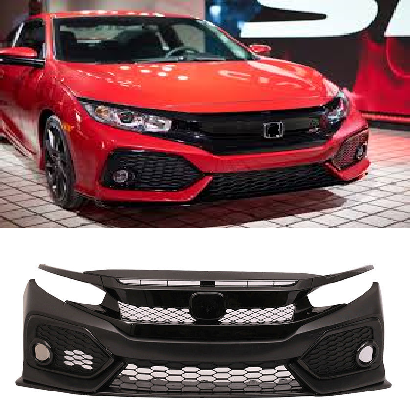 2016 2019 Honda Civic SI Bumper Conversion With Type R Grille